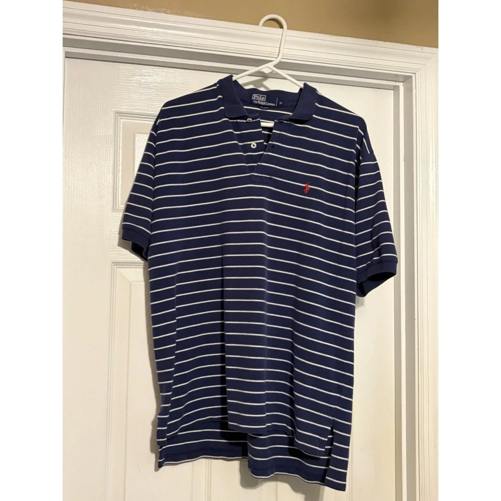 VTG Ralph Lauren Men's Polo Shirt Size XL, Collared Polo Shirts Size Extra Large